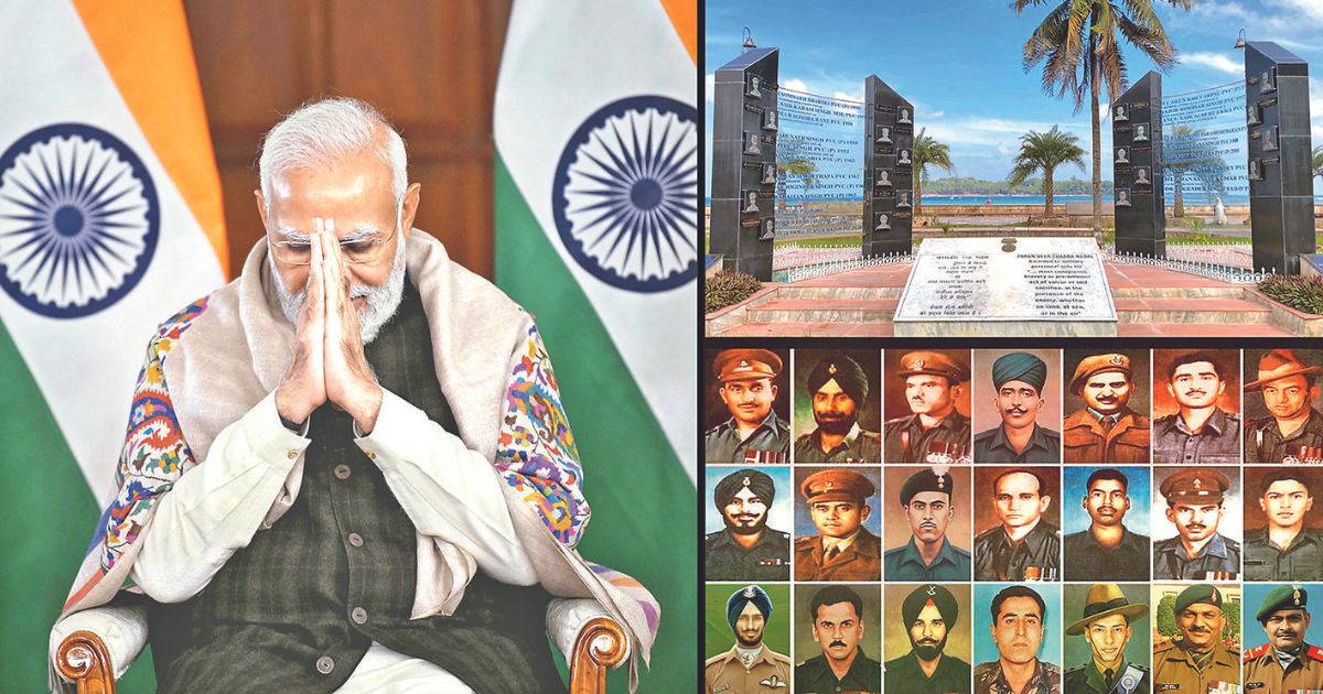 GOLDEN TRIBUTE TO INDIA’S HEROES!